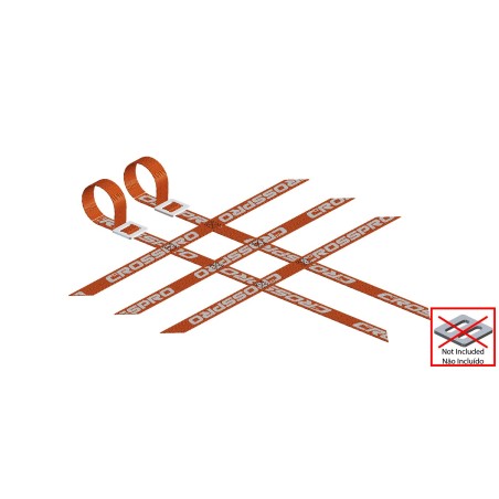 Nerf-Bar Belts CROSSPRO (kit) Orange