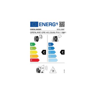 GRENLAND GRE-AS 235/65 R16 115/113R - C, C, 2, 72dB