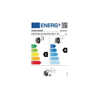 GRENLANDER ESTR-88 225/35ZR19 88 Y XL - C, B, 2, 70dB
