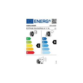 GRENLANDER ESTR-88 255/35ZR20 97 Y XL - C, B, 2, 71dB