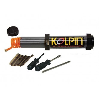 Pompe à main + Kit réparation de pneu tubeless